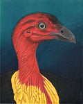Bush Turkey acrylic painting