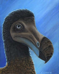 Dodo acrylic painting